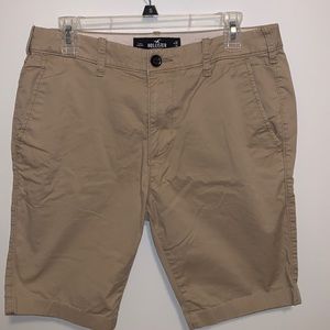 Men’s Skinny Chino Khaki Shorts
